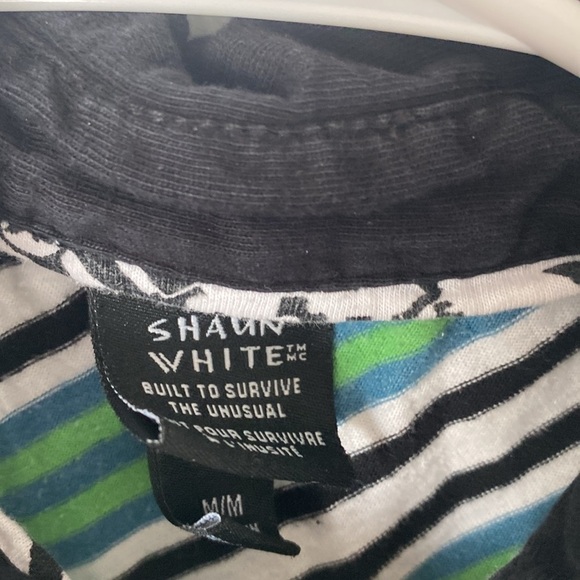 Striped Green and Blue T-Shirt - Picture 2 of 5